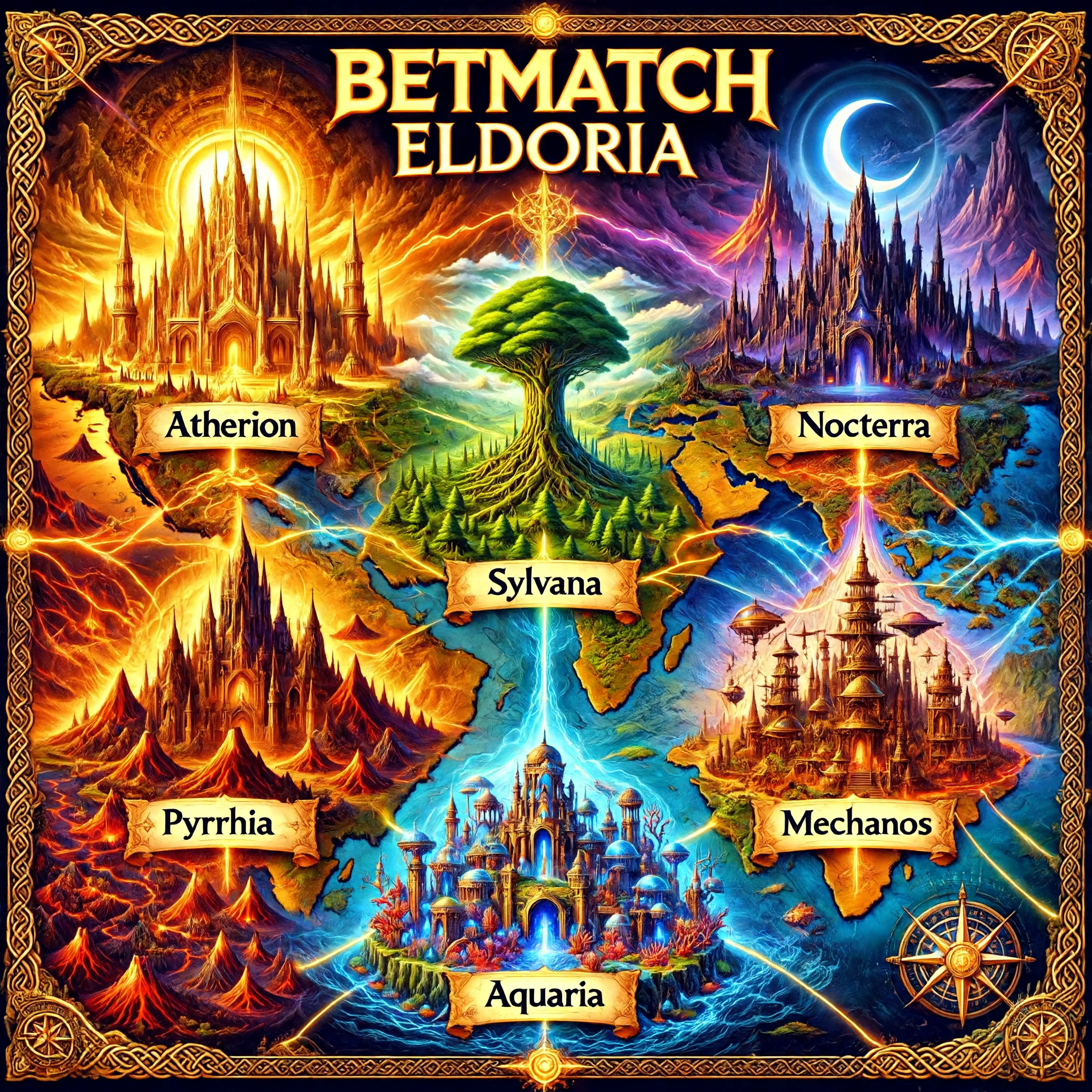 betmatch világtérkép – Eldoria mozis tájképe